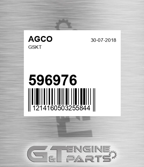 596976 AGCO Gskt