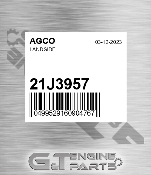21J3957 AGCO Landside