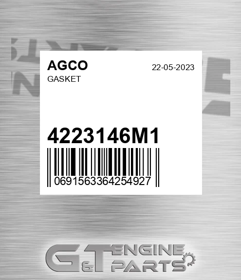 4223146M1 AGCO Gasket