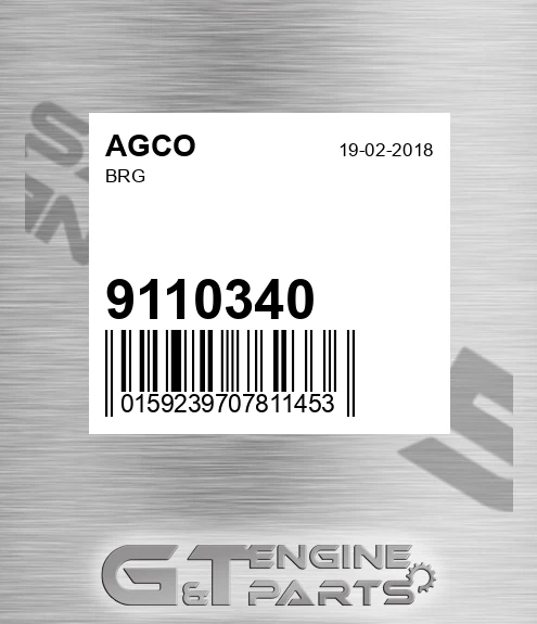 9110340 AGCO Brg