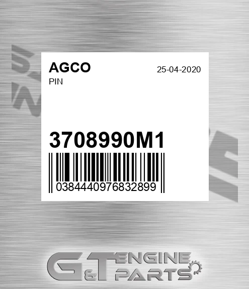3708990M1 Pin for AGCO