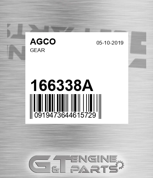 166338A Gear for AGCO