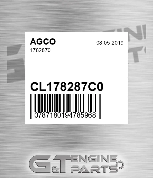 CL178287C0 AGCO 1782870