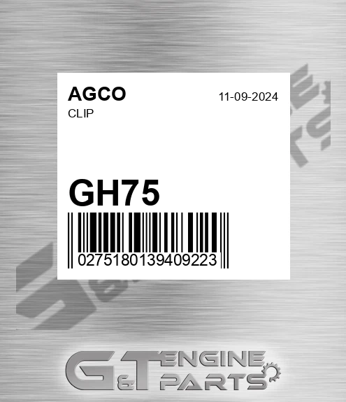 GH75 Clip