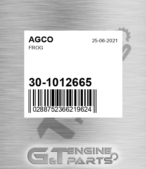30-1012665 Frog for AGCO