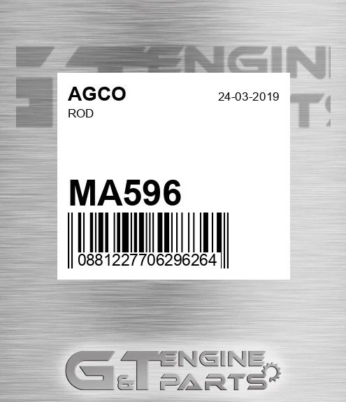 MA596 Rod