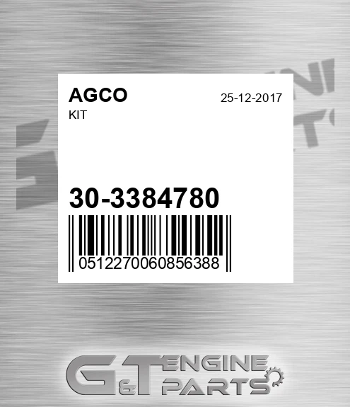 30-3384780 Kit for AGCO