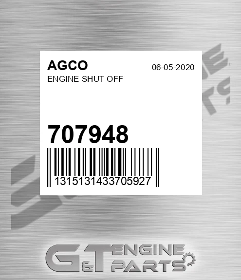 707948 Engine Shut Off for AGCO