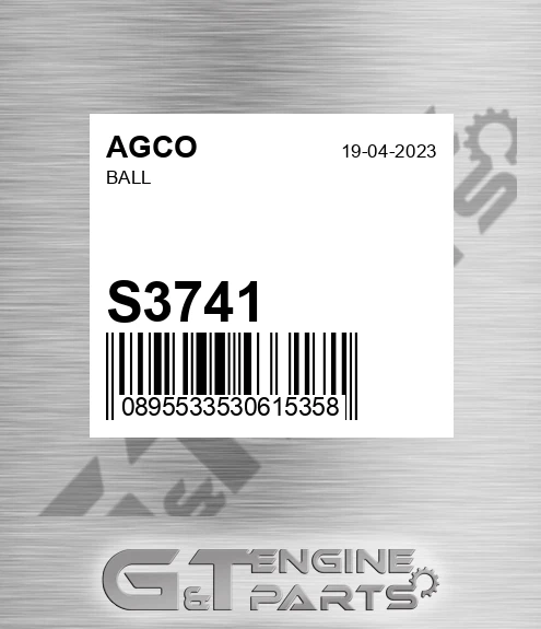 S3741 Ball for AGCO