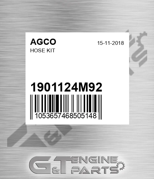 1901124M92 Hose Kit for AGCO