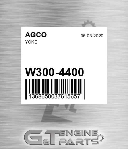 W300-4400 Yoke