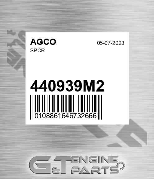 440939M2 Spcr for AGCO