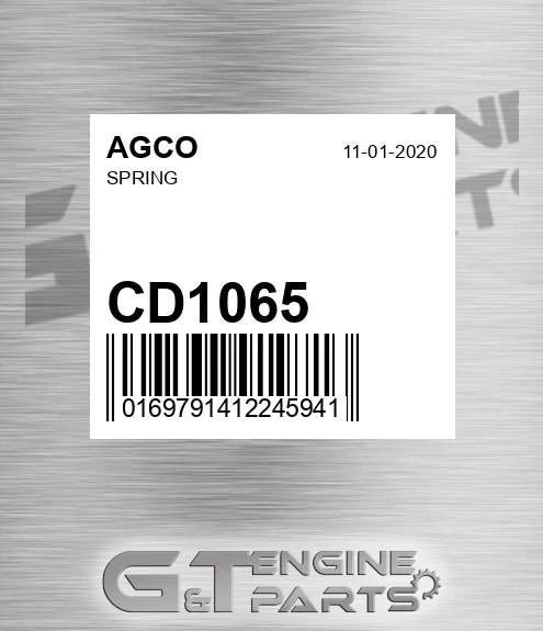 CD1065 AGCO Spring