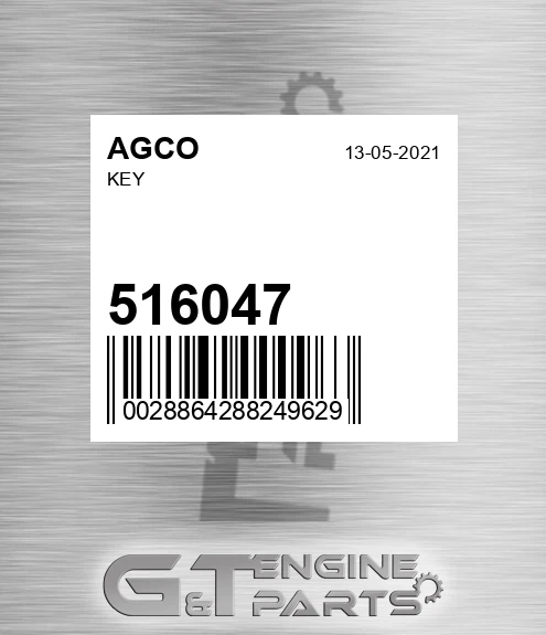 516047 AGCO Key
