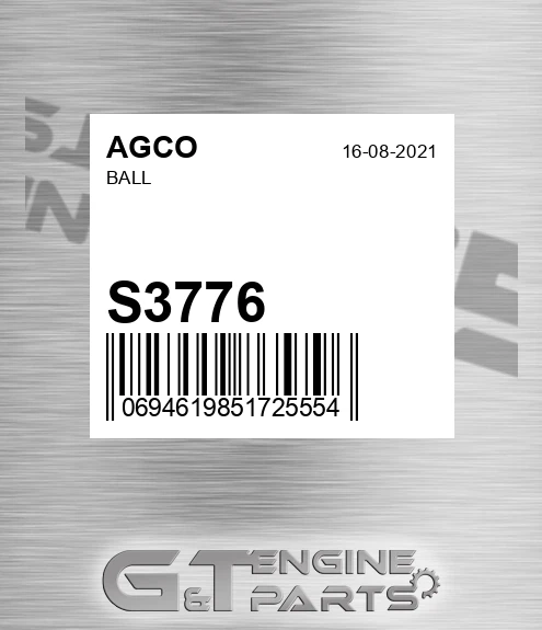 S3776 Ball for AGCO