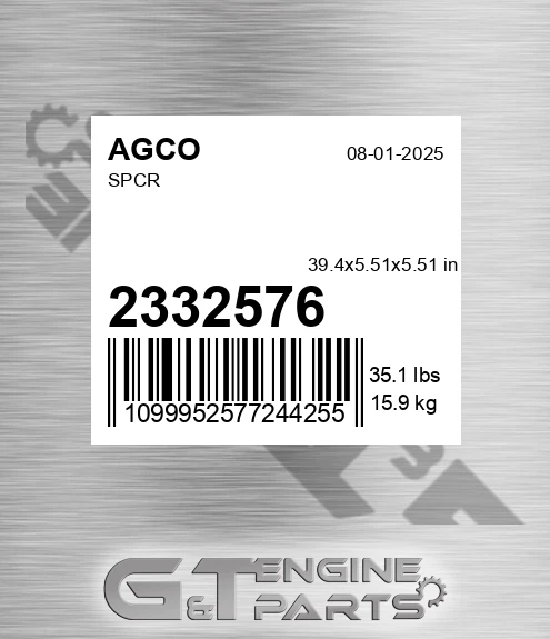 2332576 AGCO Spcr