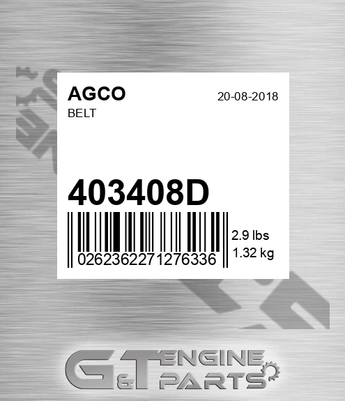 403408D Belt