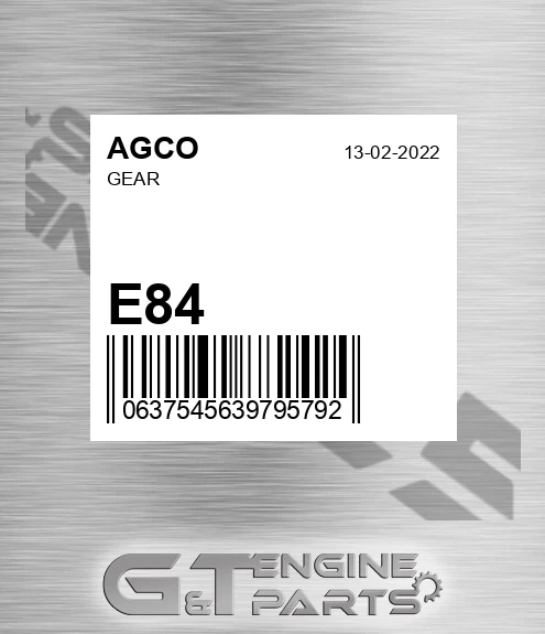E84 Gear