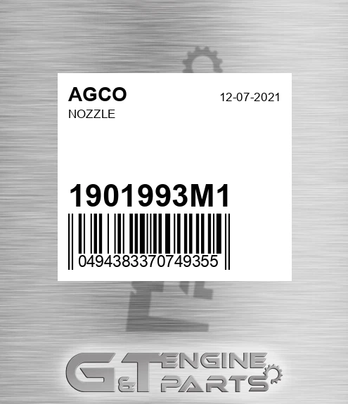 1901993M1 Nozzle for AGCO
