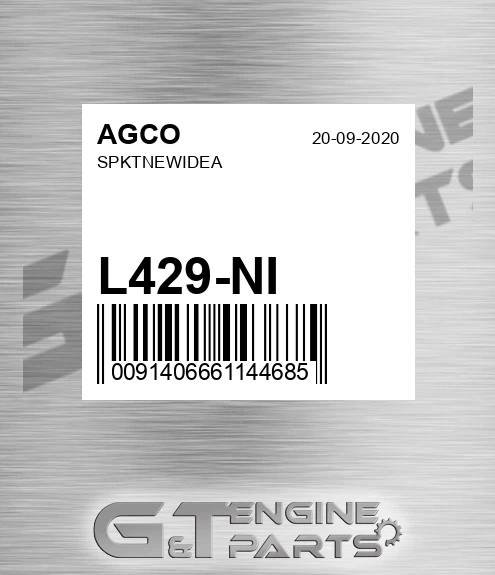 L429-NI Spktnewidea for AGCO