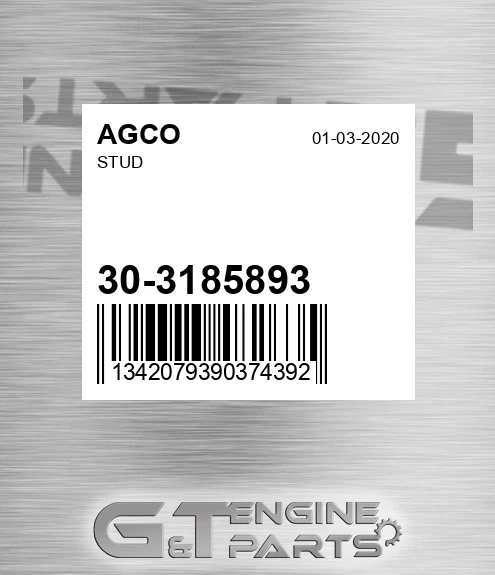30-3185893 Stud for AGCO