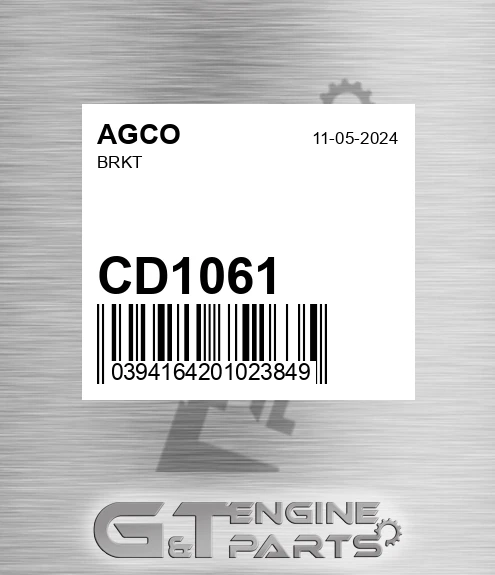 CD1061 AGCO Brkt