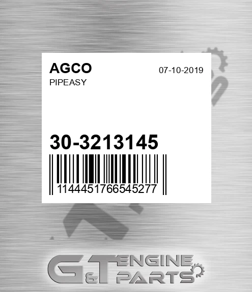30-3213145 Pipeasy for AGCO