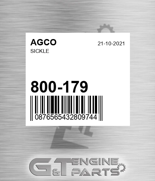 800-179 AGCO Sickle