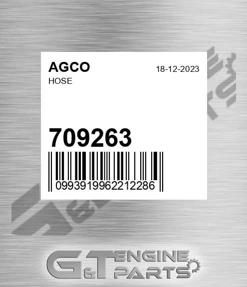 709263 Hose