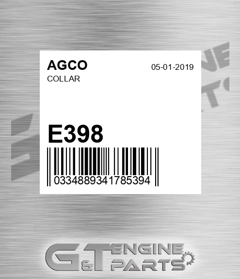 E398 Collar