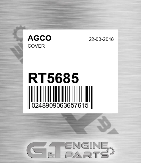 RT5685 AGCO Cover