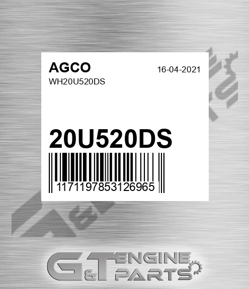 20U520DS Wh for AGCO