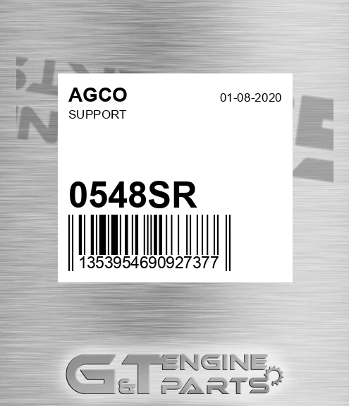 0548SR AGCO Support