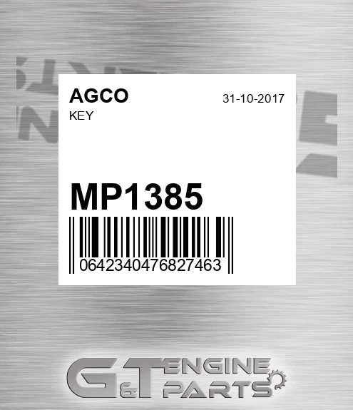MP1385 AGCO Key