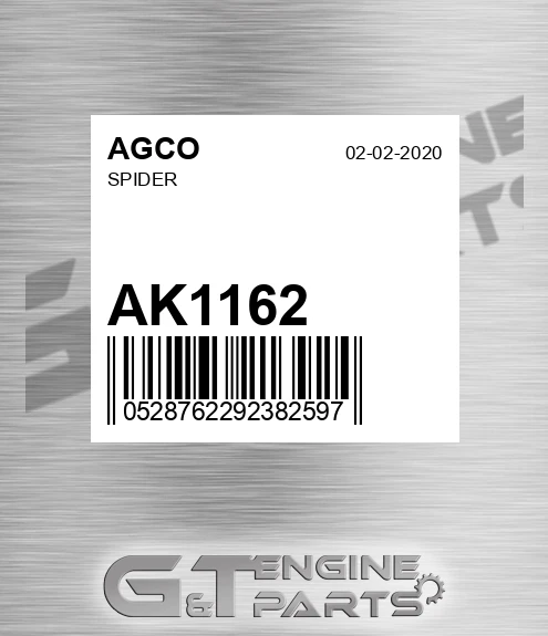 AK1162 Spider for AGCO