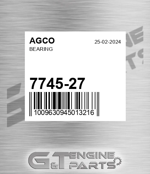 7745-27 Bearing