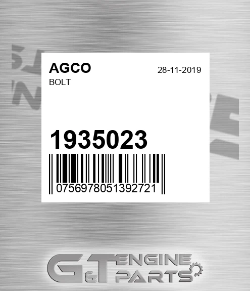 1935023 Bolt for AGCO