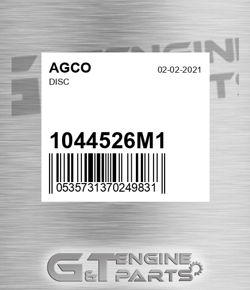 1044526M1 AGCO Disc