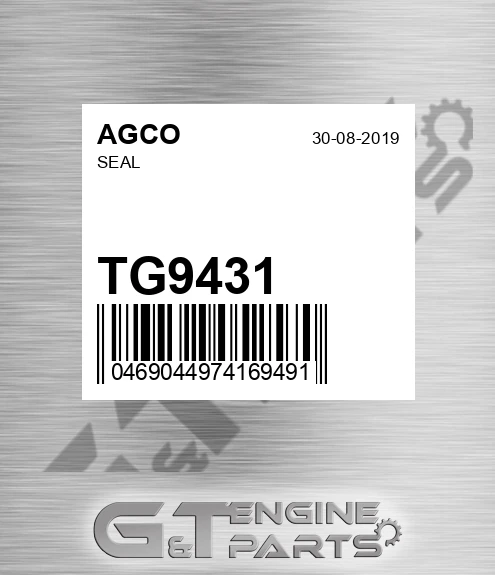 TG9431 Seal