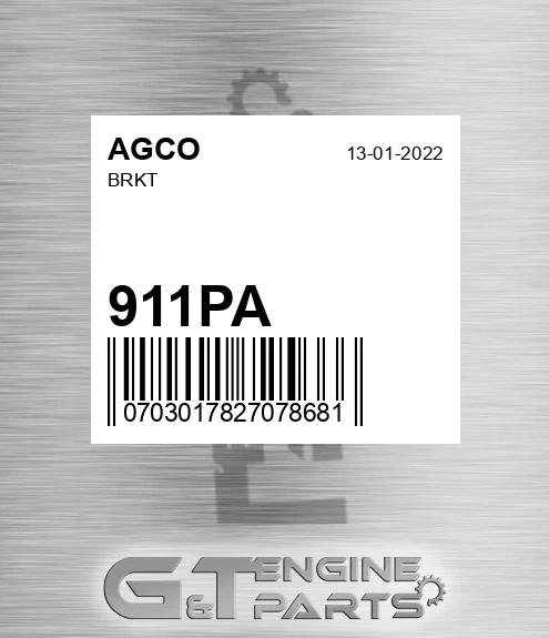 911PA Brkt for AGCO