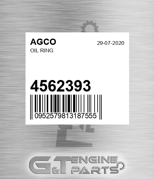 4562393 AGCO Oil Ring