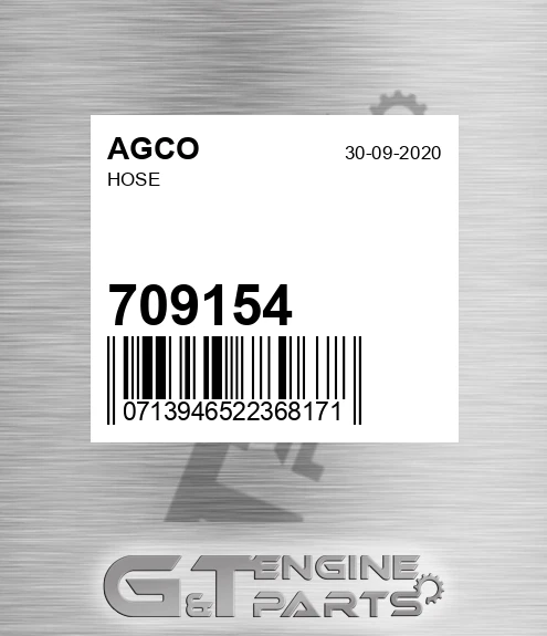 709154 AGCO Hose
