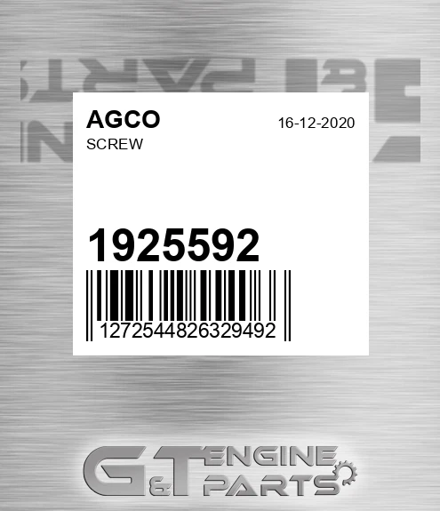1925592 AGCO Screw