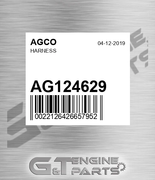 AG124629 Harness