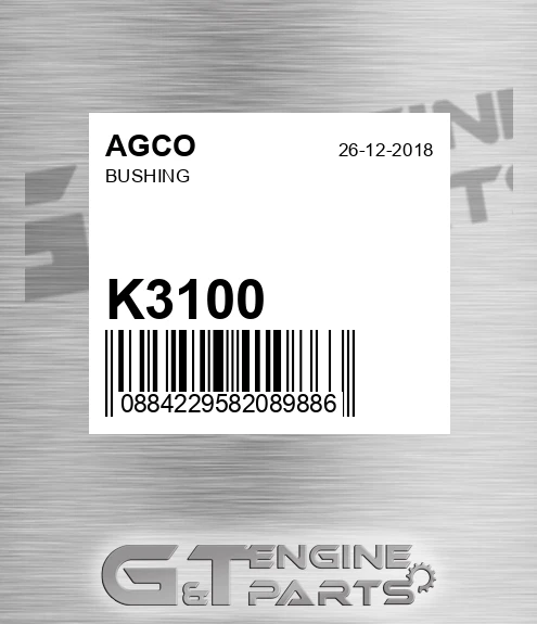 K3100 Bushing