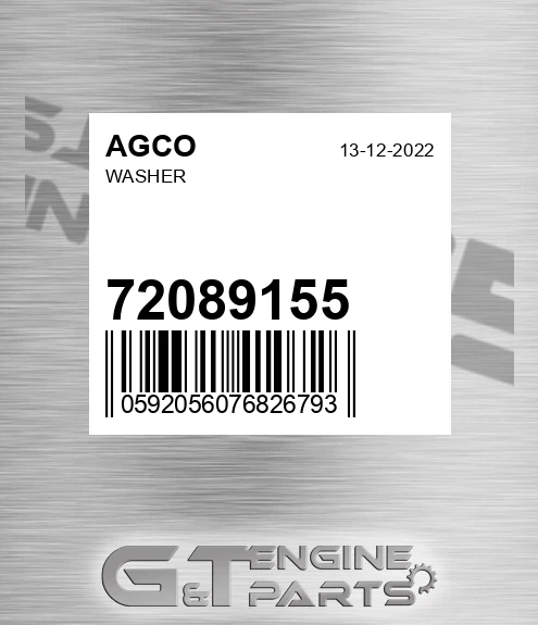 72089155 AGCO Washer