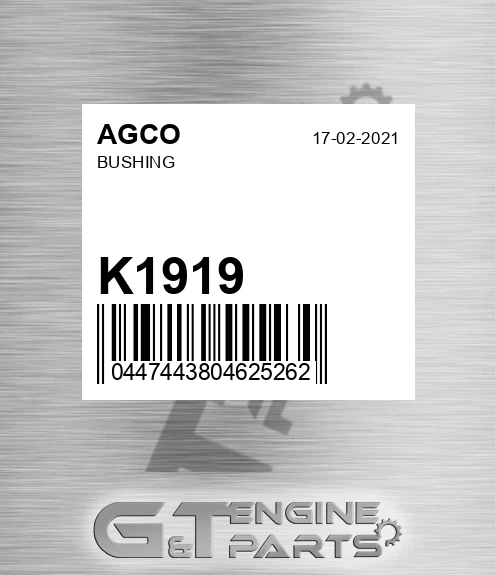 K1919 Bushing