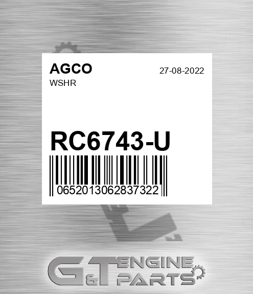 RC6743-U Wshr