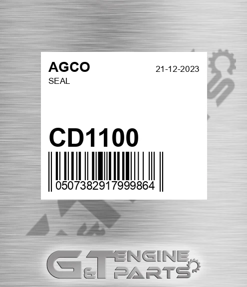 CD1100 Seal