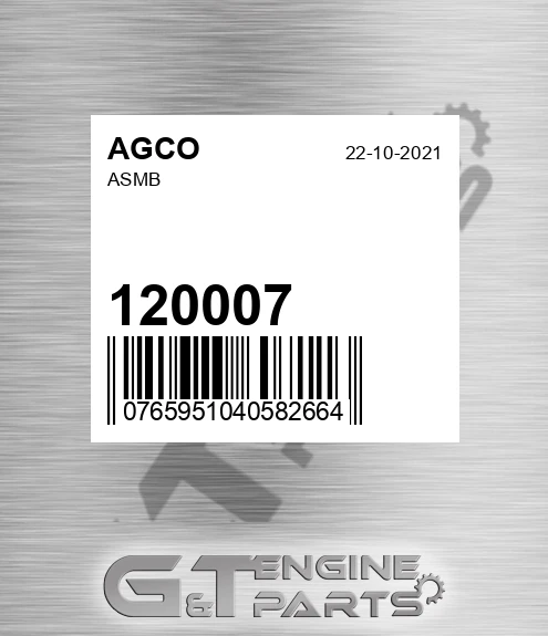 12-0007 AGCO Asmb